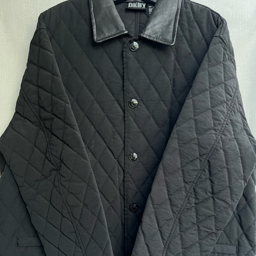 Men’s “DKNY Donna Karen New York” Black Jacket